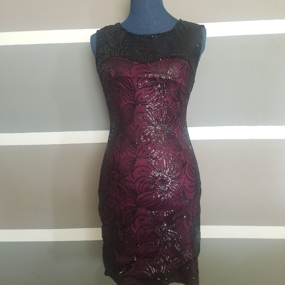 Sequin mini dress